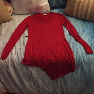 Pure DKNY asymmetrical longsleeve top Size XS